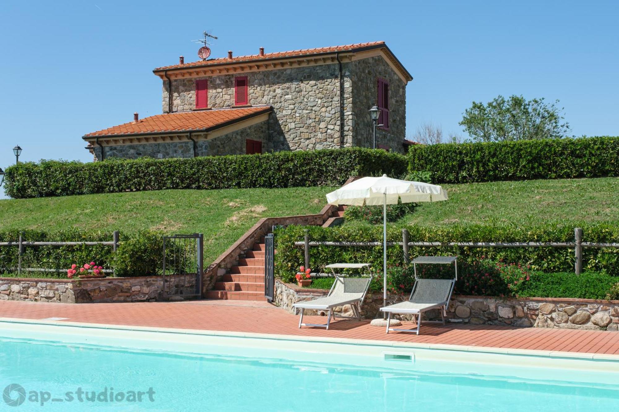 Il Poggio Della Pieve Apartments Santa Luce Eksteriør bilde