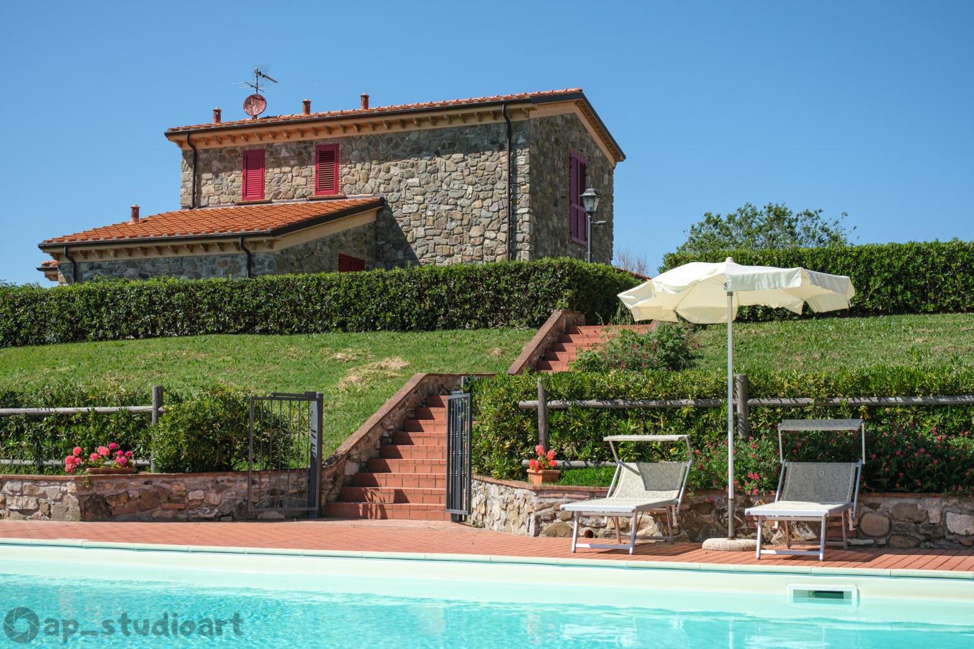 Il Poggio Della Pieve Apartments Santa Luce Eksteriør bilde